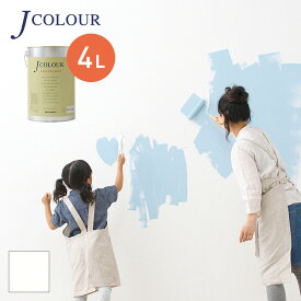 【塗料 ペンキ】壁紙の上から塗れる人にやさしい水性ペイント J COLOUR（Jカラー） 4L ウォーターブルー BP-1d__bp-1d400