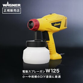 【電動スプレーガン】DIYスプレイヤー W125 WAGNER ワグナー 【正規販売店】__wa-2431721