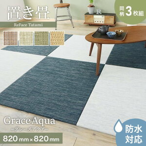 yuz@\ ReFace Tatami Aqua (h) 820×820×15mm 3Zbg*GA-003/CA-004__refa-3t