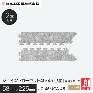 �W���C���g�J�[�y�b�g JC�X���[�v45 �R�[�i�[�X���[�v �݂��� 10mm�� 58×225 2�{��__jcslp-45-c