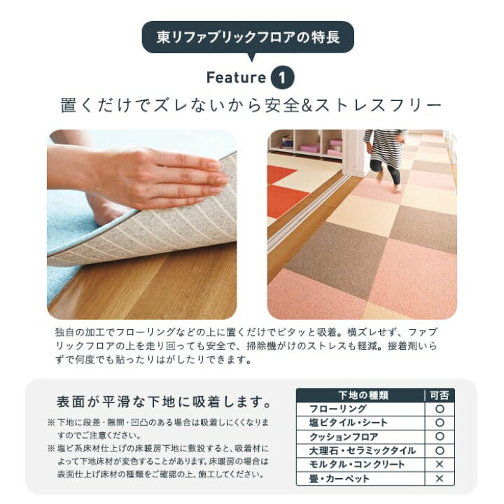 楽天市場】【法人・個人事業主様は送料無料】【タイルカーペット 