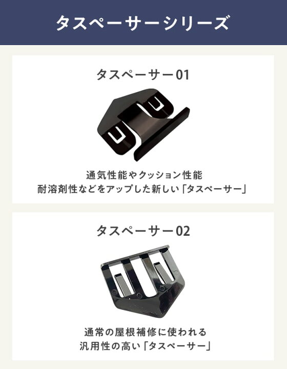 楽天市場】【塗料】タスペーサー02 黒 セイム 500個入 屋根塗装 縁切り  
