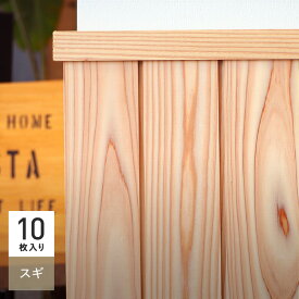 【羽目板】腰壁 羽目板 日本製スギ 杉 壁用 無塗装 目透かし加工(10枚入り)__sym-hameita-s-15