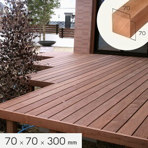 �y�E�b�h�f�b�L�ށz�E�b�h�f�b�L ���Z�ڃE���� ���h�� 70×70×300__hj2707003f