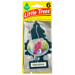 gc[ 6g CVC@Little Trees 6pac Rainshine F GAtbVi[  ݂艺 J[tbVi[ u₩ t[ O[   A} tOX AirFreshener CarFr