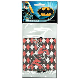【5枚購入でメール便送料無料】【Batman Harley Quinn Air Fresheners】 バットマン ハーレイクイン DC コミック アメコミ エアフレッシュナー 芳香剤 AirFreshener カーフレッシュナー