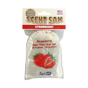 ストロベリー セントサック scent sack 芳香剤 サシェ エアフレッシュナー Sサイズ おしゃれ 車 カーフレッシュナー 長持ち 香り袋 アメリカン 甘い 苺 いちご 果物 フルーツ Scent Sak Air Freshener
