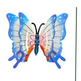 【クーポン配布中】【あす楽】 ダブル ウイング バタフライ ヤード ステイク 【全4種】 蝶 ちょうちょ ガーデンピック ガーデン アクセサリー ガーデニング プランター 花壇 おしゃれ アメリカ 雑貨 可愛い 飾り 庭 オーナメント Yard Stake Double Wings Butterfly