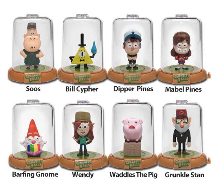 楽天市場 シリーズ1 箱買いセット 怪奇ゾーン グラビティフォールズ フィギュア マスコット コレクション 全8種24個入り Gravity Falls Domez In Blind Bag Series1 Boxset Goods グッズ ディズニー アメリカ アニメ ドーム ブラインドバッグ 大人買い