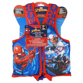 【あす楽】 スパイダーマン スイムベスト 【全2種】　子供 幼児 3歳-7歳 プール 浮き具 アメコミ ヒーロー 人気 キャラクター グッズ MARVEL マーベル スパイダー 男の子 水泳 スイミング 夏 ライフジャケット Spiderman Swim Vest