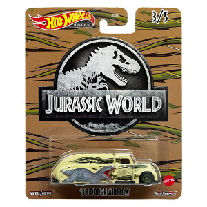 zbgEB[ v~A WVbN[h ~jJ[ S5@}e 1/64XP[  _Ci\[ [r[ ObY u[ _Ci\[ MATTEL HOT WHEELS PREMIUM Jurassic World Die-cast cars NX
