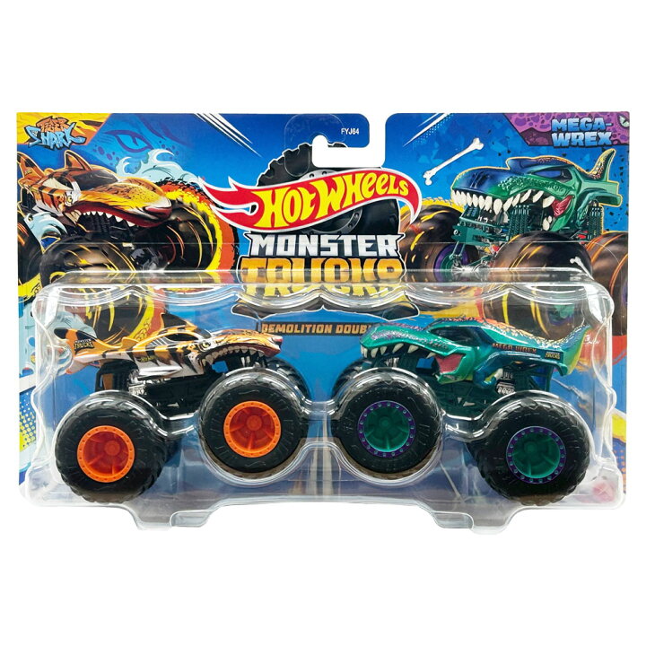 楽天市場】ホットウィール モンスタートラック 2台セット 全4種 マテル 
