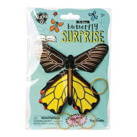 【4点までメール便OK】 バタフライ サプライズ 【2個入り】　ちょうちょ おもちゃ ビックリ ドッキリ 驚き おもちゃ 飛ぶ 羽ばたく トイ 本 笑い 爆笑 インパクト ユニーク 面白い 昆虫 虫 動画 仕掛け グッズ 雑貨 Butterfly Surprise