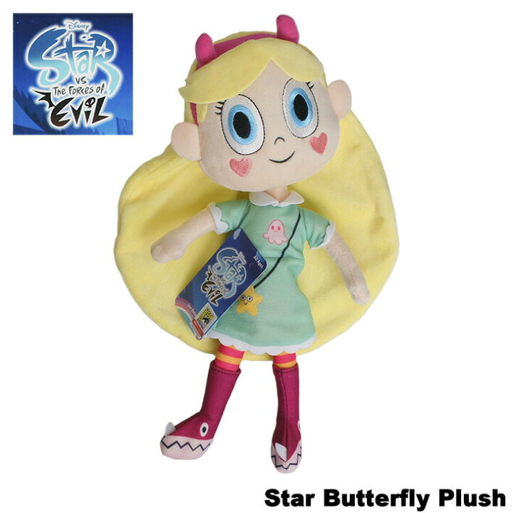 楽天市場 あす楽 スターバタフライ ぬいぐるみ 悪魔バスター スター バタフライ ディズニーチャンネル アニメ キャラクターグッズ かわいい Foothill Gardens