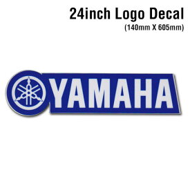 【あす楽】 ディコール 24インチ サイズ ヤマハ デカール　幅60cm D'COR 24 inch Yamaha Decal ダイカット ロゴ ステッカー モトクロス ATV バギー モータースポーツ スポーツバイク モーターサイクル バイク 車 【正規品】【送料無料】