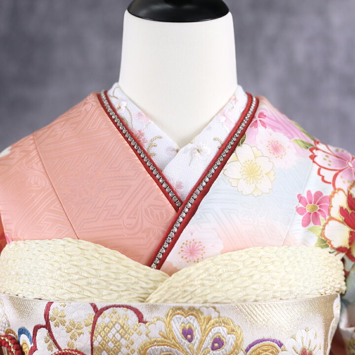 楽天市場】【中古】振袖 7点フルセット LLサイズ 振袖セット 振袖フル 