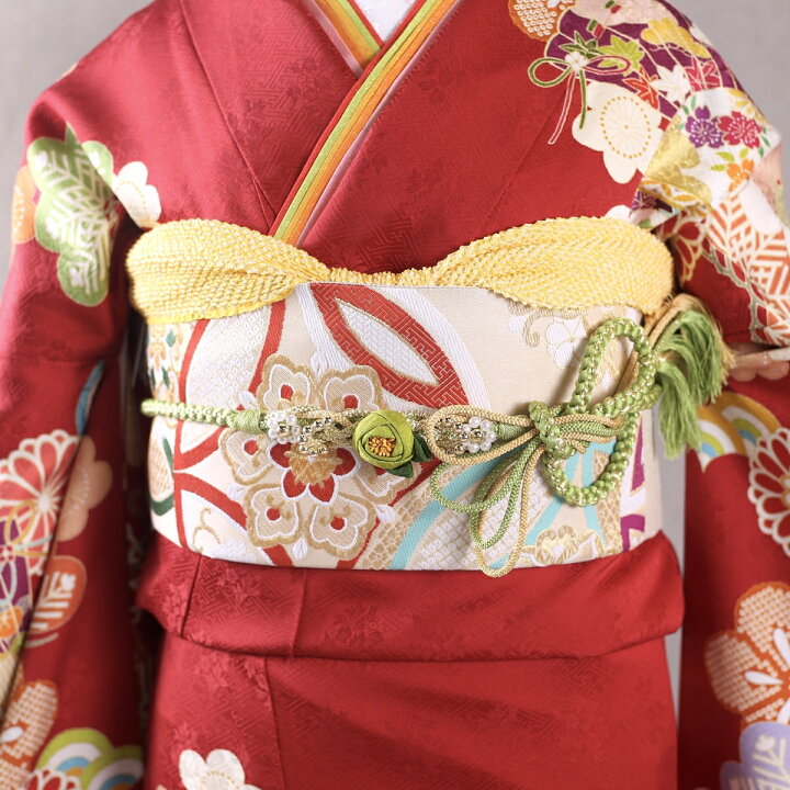 楽天市場】【中古】振袖 7点フルセット Lサイズ 振袖セット 振袖フル 