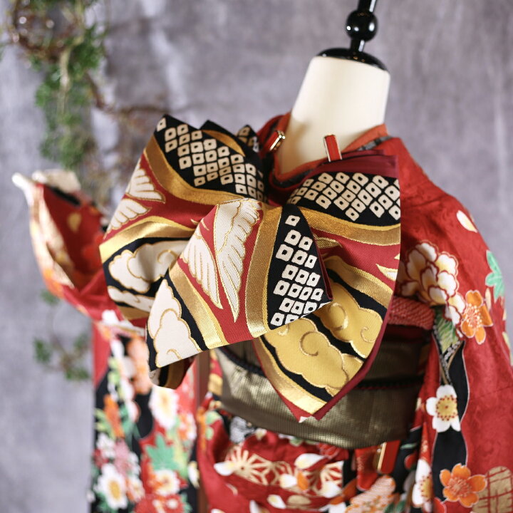 楽天市場】【中古】振袖 7点フルセット Lサイズ 振袖セット 振袖フル 