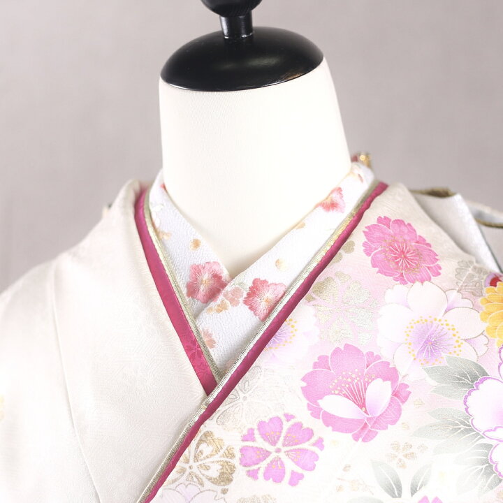 楽天市場】【中古】振袖 7点フルセット LLワイドサイズ 振袖セット 