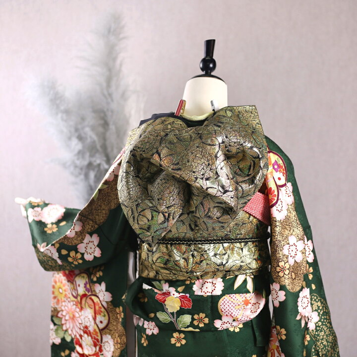 楽天市場】【中古】振袖 7点フルセット Lサイズ 振袖セット 振袖フル 