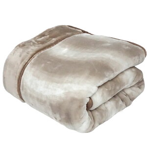 毛布 西川 シングル 冬用 【最短出荷】2枚合わせ スーパーボリュームタイプ 厚手 衿付き 2.5kg ふっくら もうふ ふわふわ 二枚合わせ 西川毛布 合わせ毛布 暖かい ブランケット 極厚 あったか