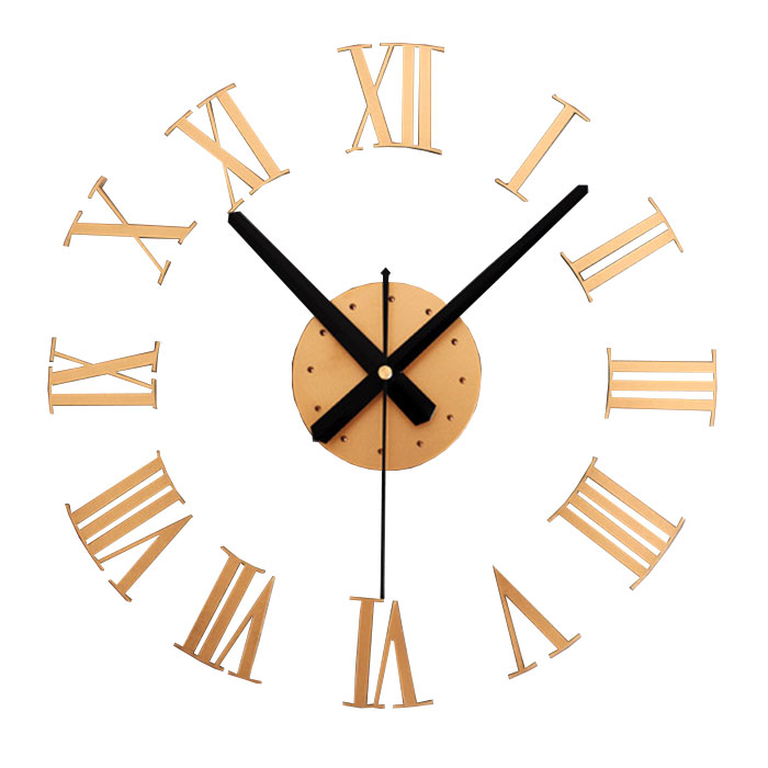 ご自身のセンスで時計のレイアウトをデザインできます 壁面の大きさによってお好みのサイズにセッティング 新作入荷 超激安特価 壁がそのまま時計に ウォールクロック 壁掛け 時計 貼り付け GZ212 ウォールデコ 文字盤 インテリア 部屋装飾 ステッカー
