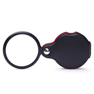 ポケット ルーペ 携帯 眼鏡 ガラス 虫眼鏡 老眼 旅行 ポケット カバー【メール便】◇XINXIANG-1