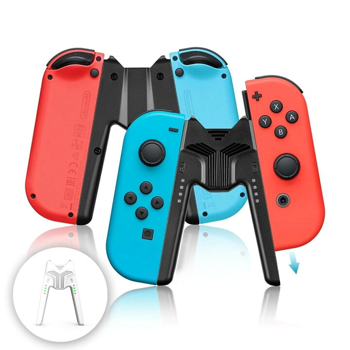 楽天市場】Joy-Con充電グリップ Nintendo Switch /Switch 有機EL OLED 