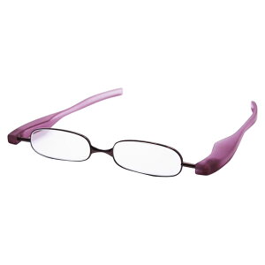 折畳リーディンググラス 老眼鏡 薄型 軽量 スマート ケース不要 折りたたみ 度数 +1.0 +1.5 +2.0 +2.5 +3.0 +3.5 +4.0 ◇TB531【メール便】