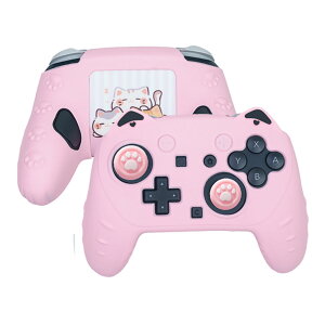 �L�� �V���R���J�o�[ Nintendo Switch2 Pro�R���g���[���[��p �V���R�� �ی�J�o�[ �L �l�R�~�~ �X�C�b�`2 �v���R�� �L�Y ���� �h�~ �A�N�Z�T���[ ��ST-PRO-8�y���[���ցz