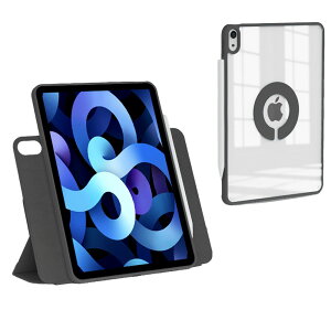�蒠�^ 360°��] iPad Air 6 11�C���` �P�[�X M2 ��6����i2024�j/iPad Air ��5���� ��4���� 10.9�C���` (2022/2020) �Ή� �X�^���h�^ �}�O�l�b�g�z�� ��TP-420�y���[���ցz