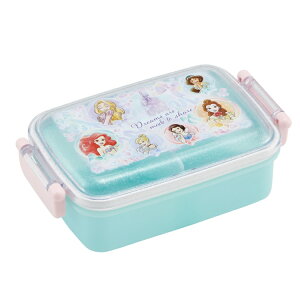 RBF3ANAG(プリンセス)抗菌食洗機対応ふわっとフタタイトランチボックス【SKATER】2025