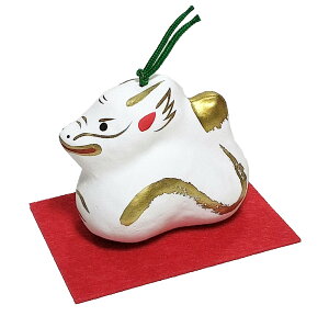 紙音 辰 B ( 福鈴入り ) / サイズ約幅8x奥行6x高さ6cm / 干支 置物 辰 龍 / 龍虎堂 リュウコドウ