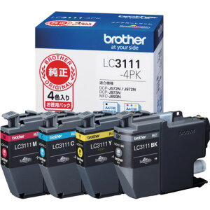 brother �C���N�J�[�g���b�W LC3111-4PK 4�F�p�b�N