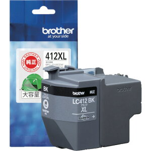 brother LC412XLBK �C���N�J�[�g���b�W �u���b�N�i��e�ʁj