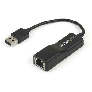 StarTech LAN�A�_�v�^�[�^USB 2.0�^1x RJ45�^10Mbps�^100Mbps�^�u���b�N