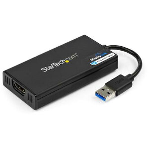 StarTech �f�B�X�v���C�A�_�v�^�[�^USB-A - HDMI�^USB 3.0�^4K30Hz�^Win �� Mac