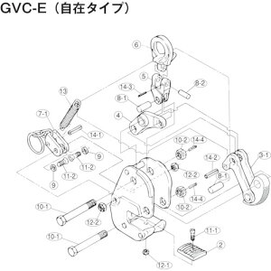 �X�[�p�[ ���݃N�����v�iGVC2E�j�p�p�b�h�Z�b�g