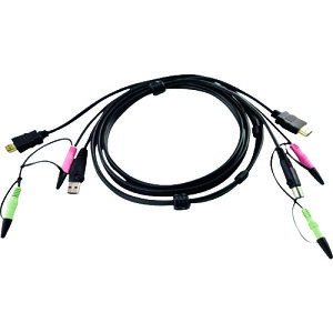 ATEN USB HDMI KVM �P�[�u�� 1.8m