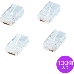 SANWA RJ-45�R�l�N�^�iCAT5e�P���p�j