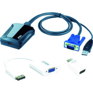 ATEN �R���\�[���A�_�v�^�[�^USB�^���b�v�g�b�v�^�iIT�L�b�g�j