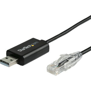 StarTech Cisco�R���\�[�����[���I�[�o�[�P�[�u���^USB-A - RJ45 �iM-M�j�^1.8m
