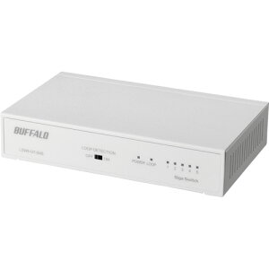 BUFFALO Giga 5�|�[�g �X�C�b�`���O�n�u �d������ ����➑� �}�O�l�b�g�t �z���C�g