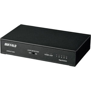 BUFFALO Giga 5�|�[�g �X�C�b�`���O�n�u �d������ ����➑� �}�O�l�b�g�t �u���b�N