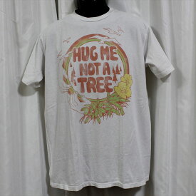 ジャンクフード JUNK FOOD メンズ半袖Tシャツ HUG ME NOT A TREE 新品 ホワイト