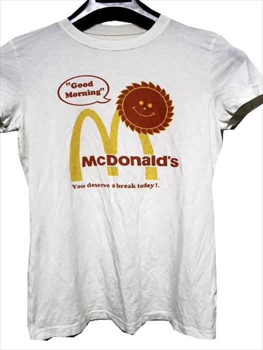 最初の 人気ショップが最安値挑戦 DOE マクドナルド レディース半袖Tシャツ アイボリー Mcdonalds iis.uj.ac.za iis.uj.ac.za