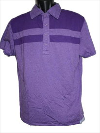ホゼル HOZELL メンズ半袖ポロシャツ パープル 新品 紫 アメリカ製