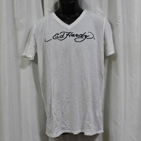 エドハーディー ed hardy メンズ半袖Tシャツ ホワイト M02TCHB544