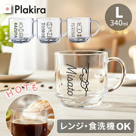 【名入れ】L ミッフィー シンプル コップ 名入れ 大きめ マグカップ 340ml プレゼント コップ 日本製 食洗器OK 記念品 就職祝い 退職 プレゼント miffy 割れない トライタン ミッフィー グッズ 出産祝い 食洗器対応　アイコレクション