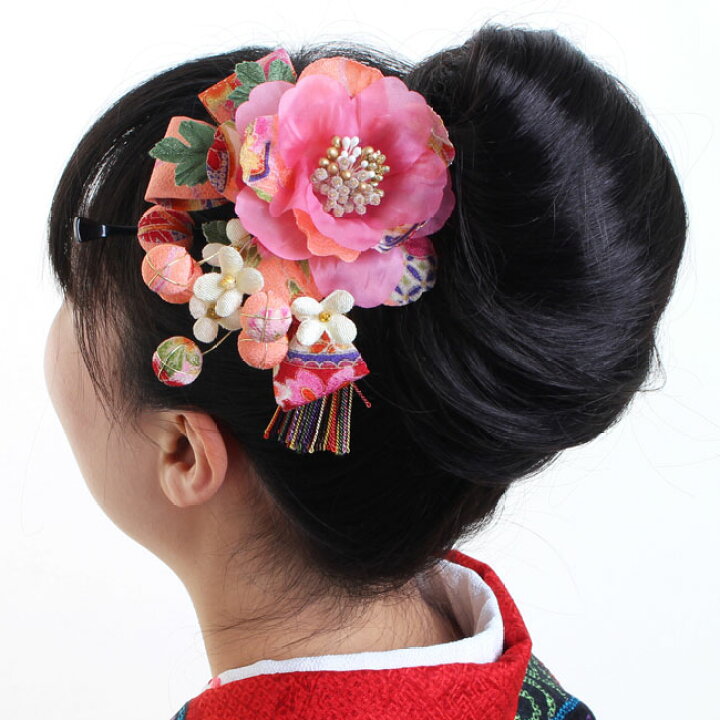 楽天市場】髪飾り 和装 3点セット 花 振袖 袴 成人式 卒業式 結婚式  